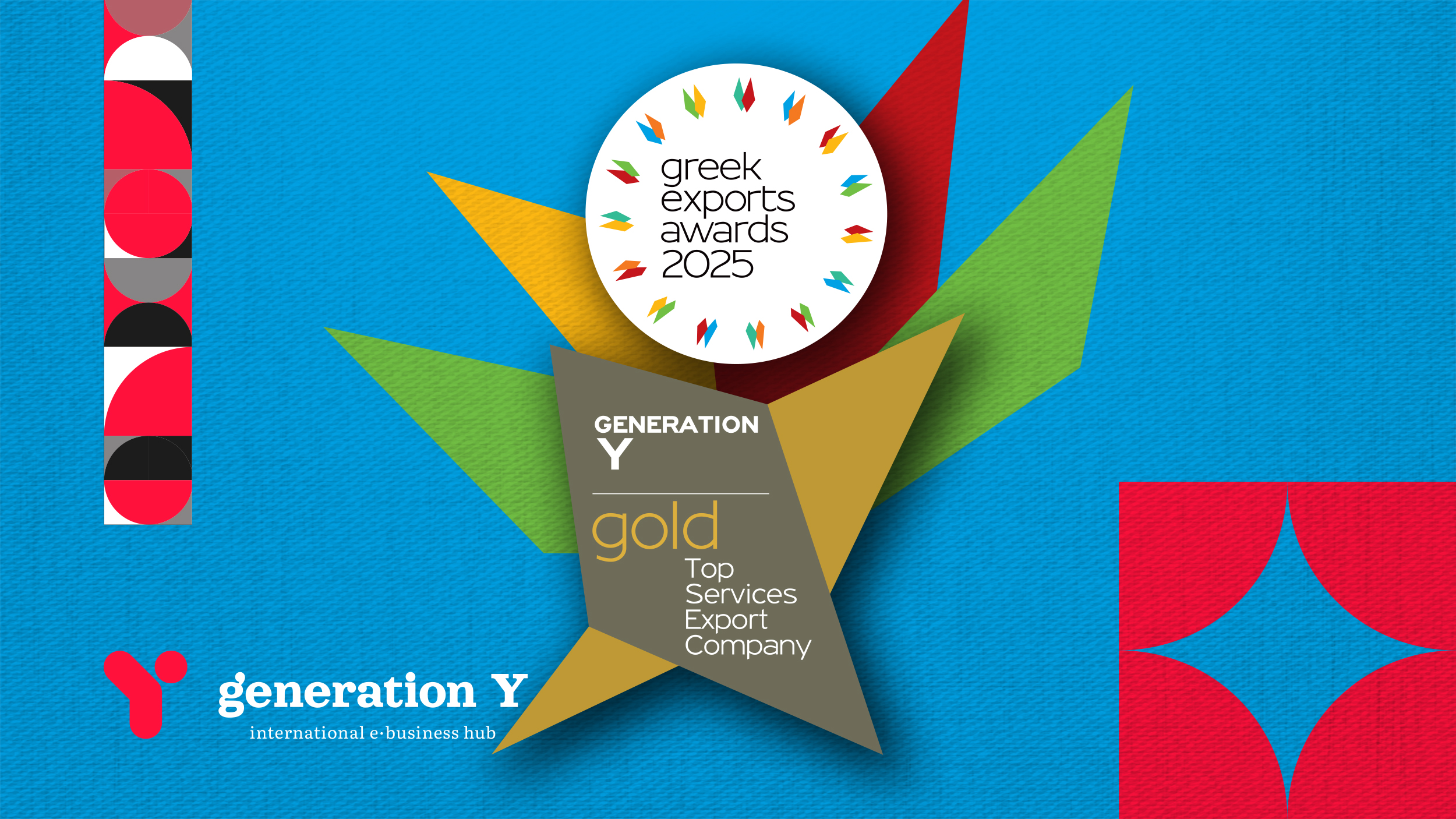 Generation Y Awarded "Top Services Export Company" for the 8th Time at the 2025 Top Exports Awards
