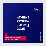Athens Riviera Summit 2025 promotional banner - Strategic Digital Media Partner
